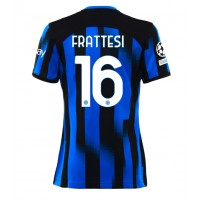 Dres Inter Milan Davide Frattesi #16 Domaci za Žensko 2023-24 Kratak Rukav